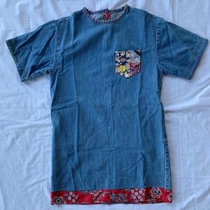 Marc Jacobs denim tunic dress